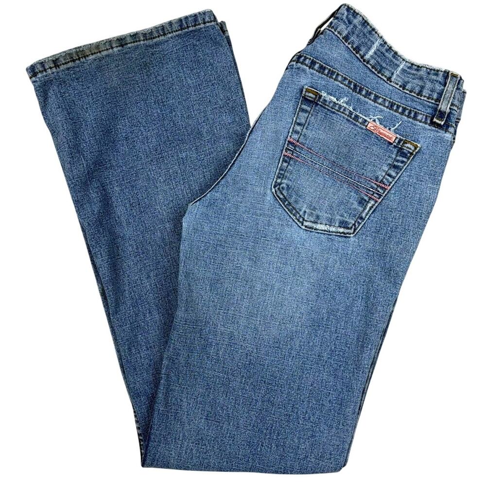 Aeropostale Bootcut Jeans Juniors 9/10 Denim Vintage Y2K Fairy Grunge